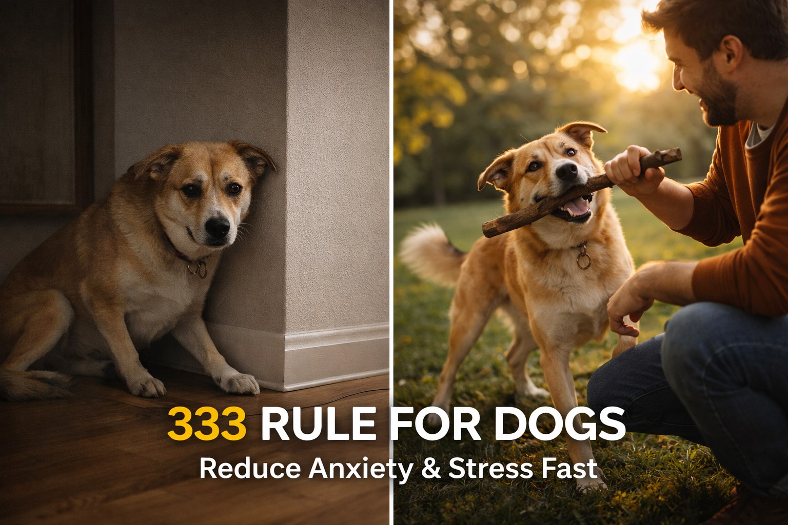 333 rule for dogs